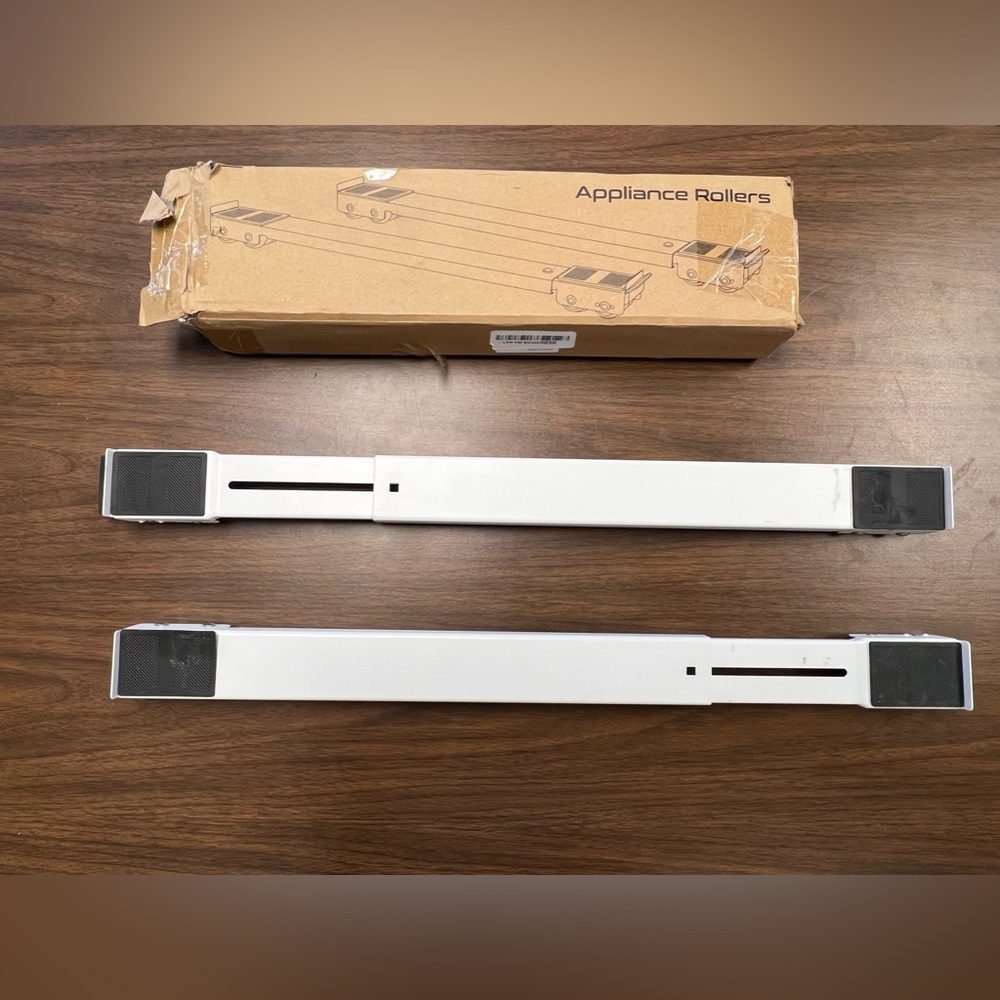 Adjustable Appliance Rollers - White - Picture 2 of 4